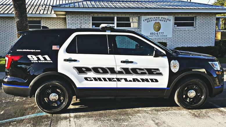 Picture of a Chiefland Police Patrol Vehicle